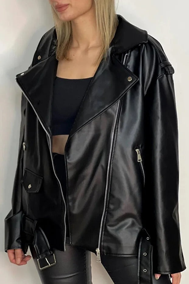 LERMONA Urban Legend Leather Jacket